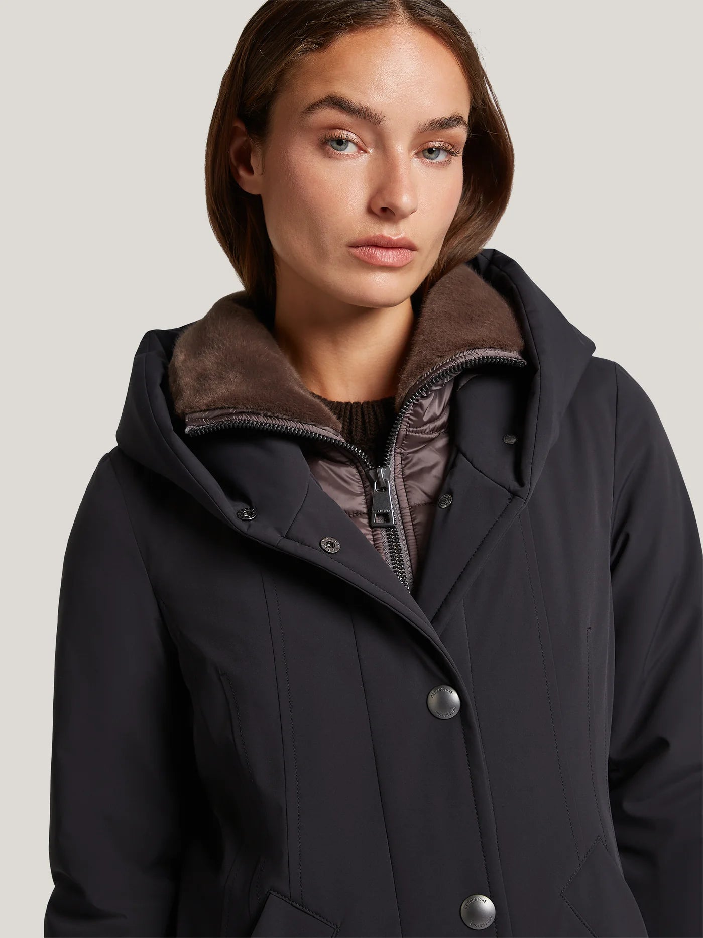Creenstone Eflie Black Coat