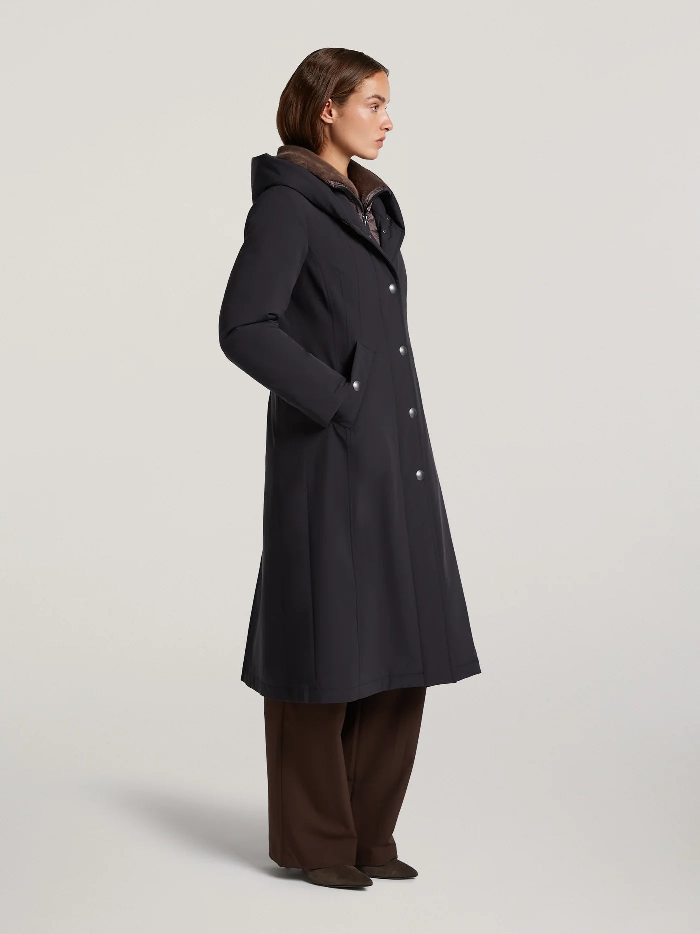 Creenstone Eflie Black Coat