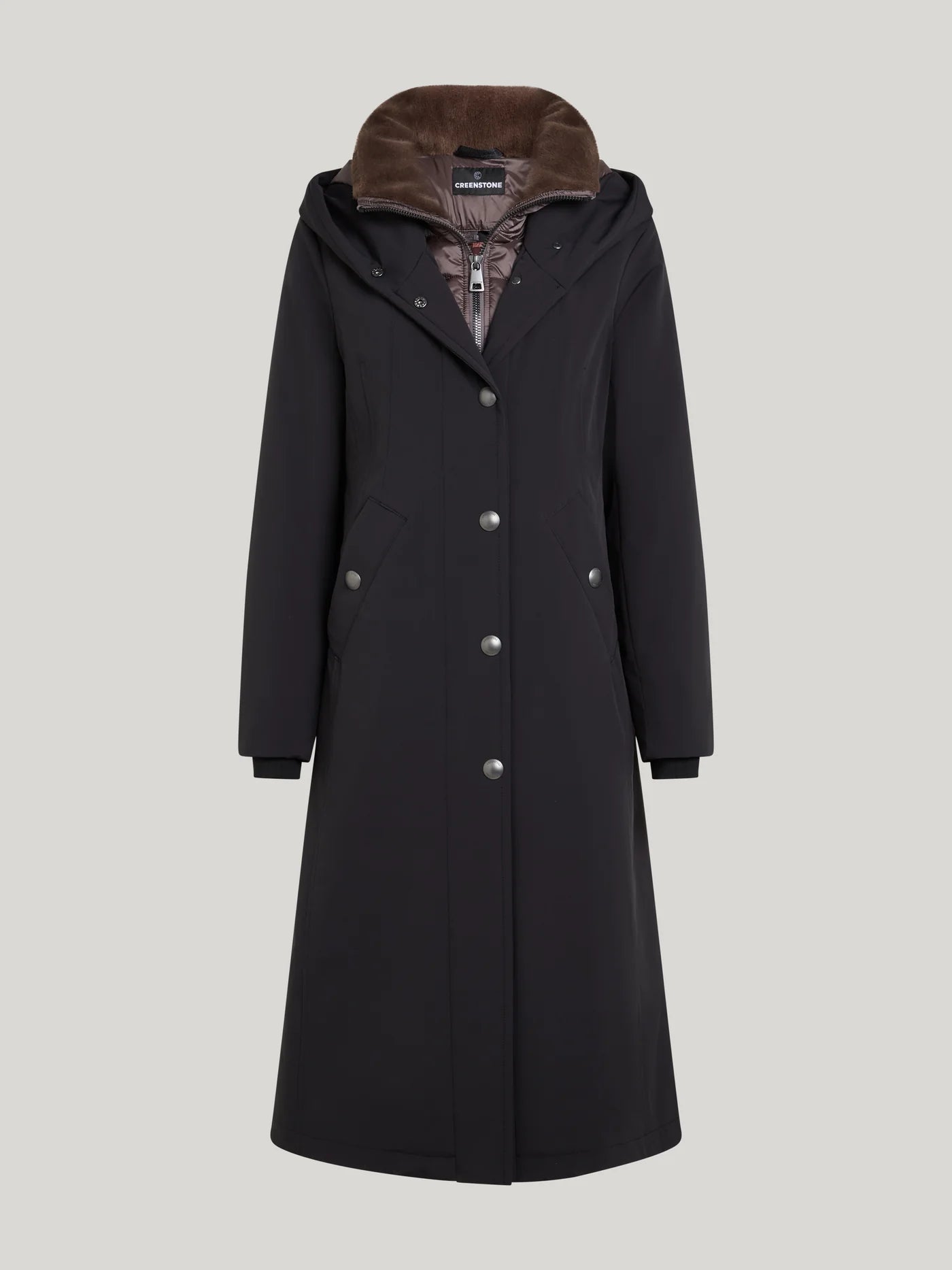 Creenstone Eflie Black Coat