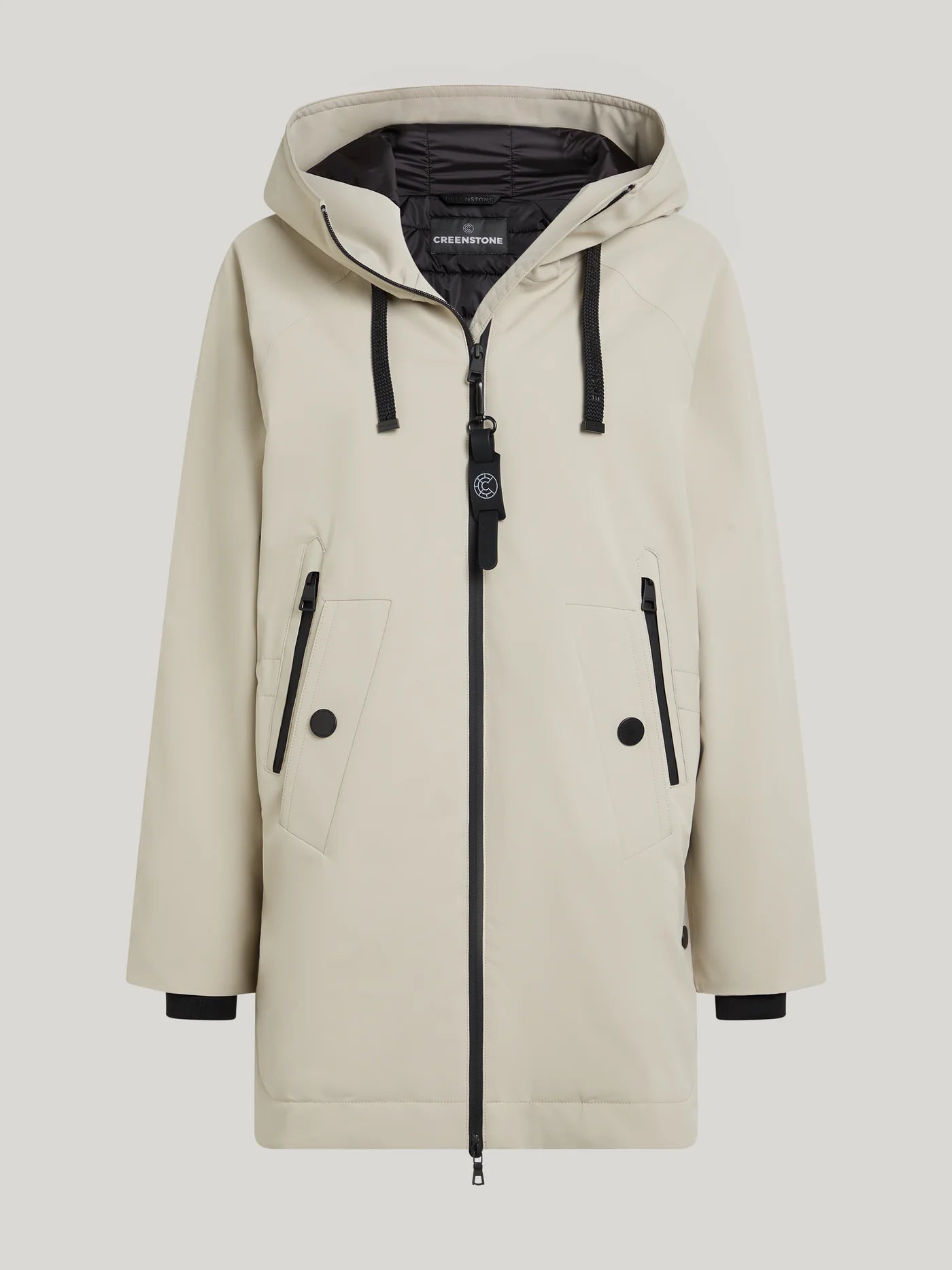 Creenstone Emma Almond Milk Rain Coat
