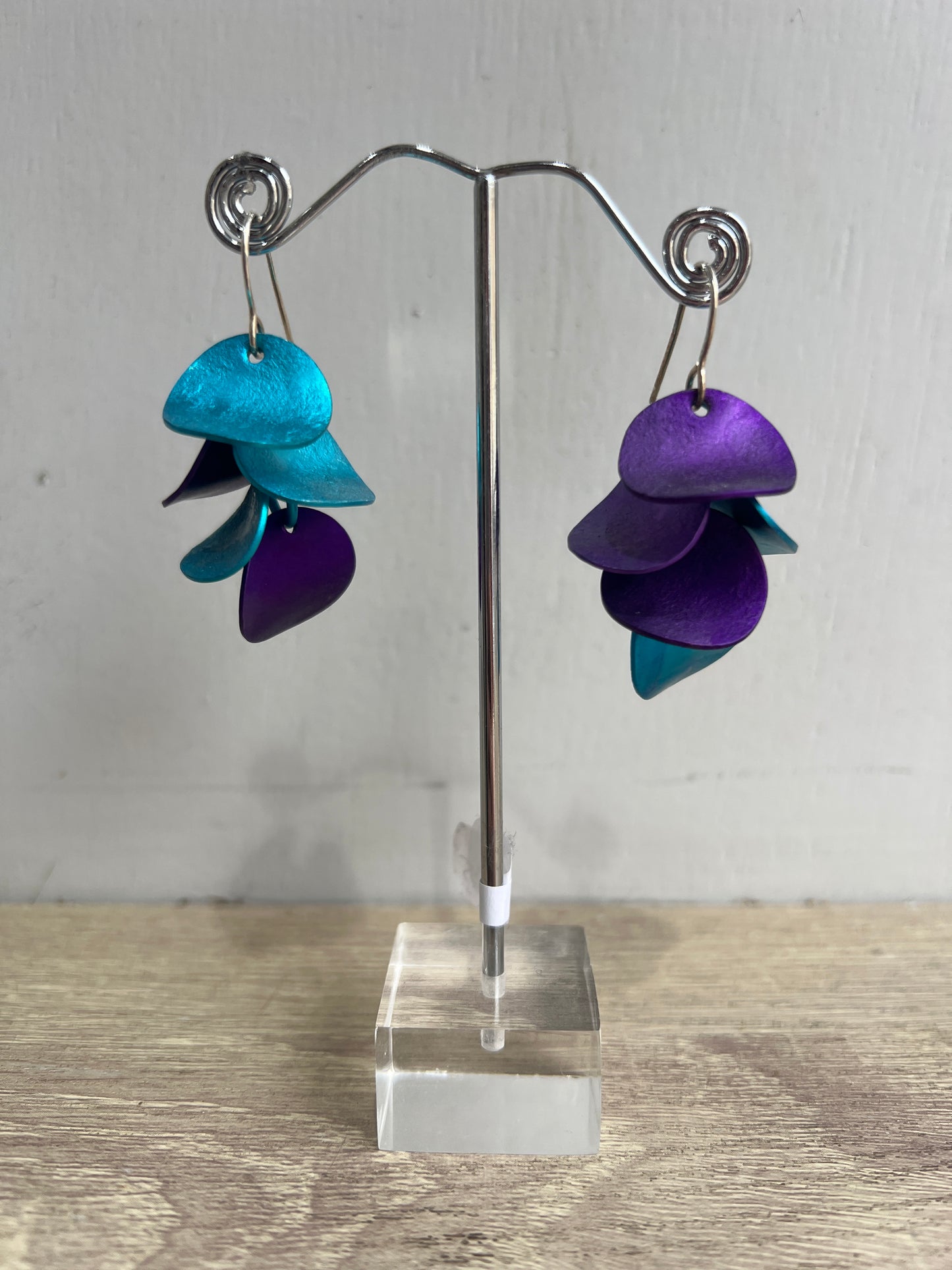 Oana Millet Sequin Cluster Earrings