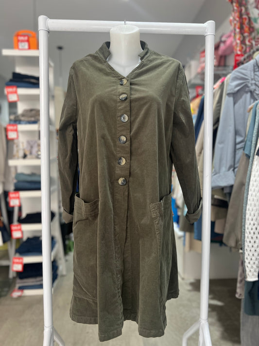 Cut Loose Corduroy Swing Coat