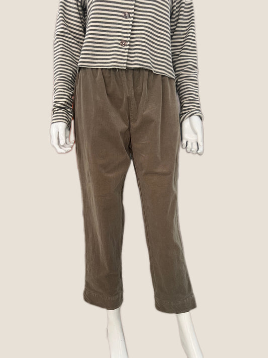 Cut Loose Tapered Cord Trousers