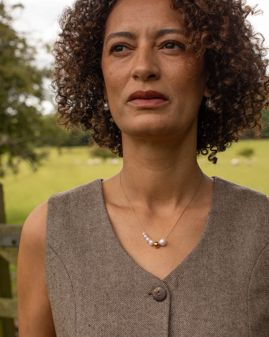 Chalk Ashford Multi Ball Necklace