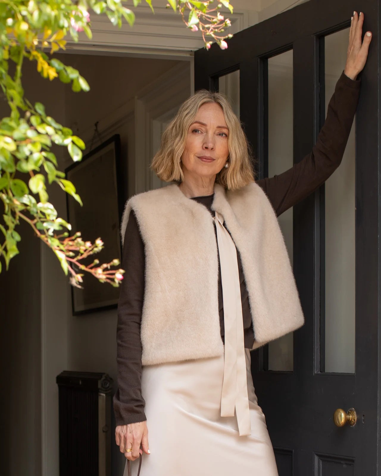 Chalk O/S Felicity Gilet