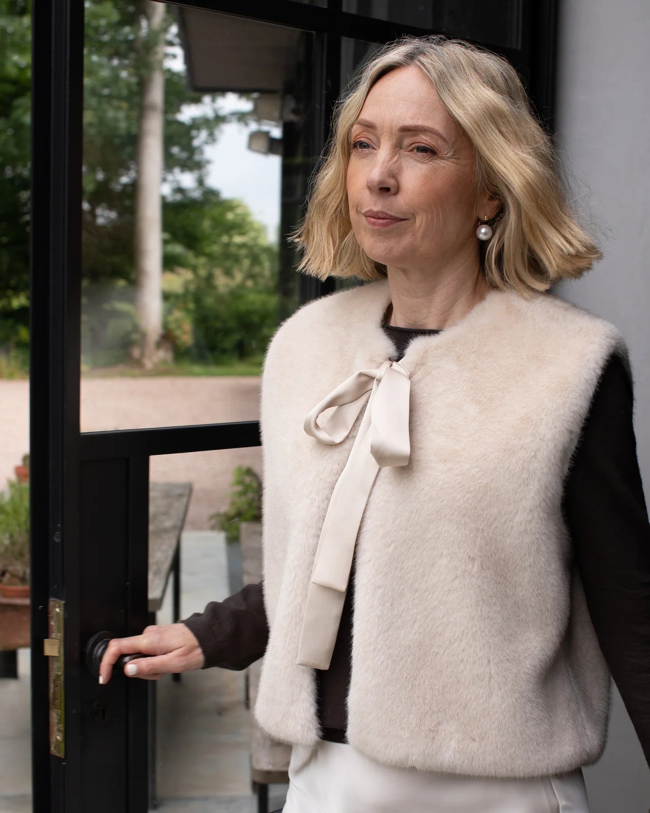 Chalk O/S Felicity Gilet