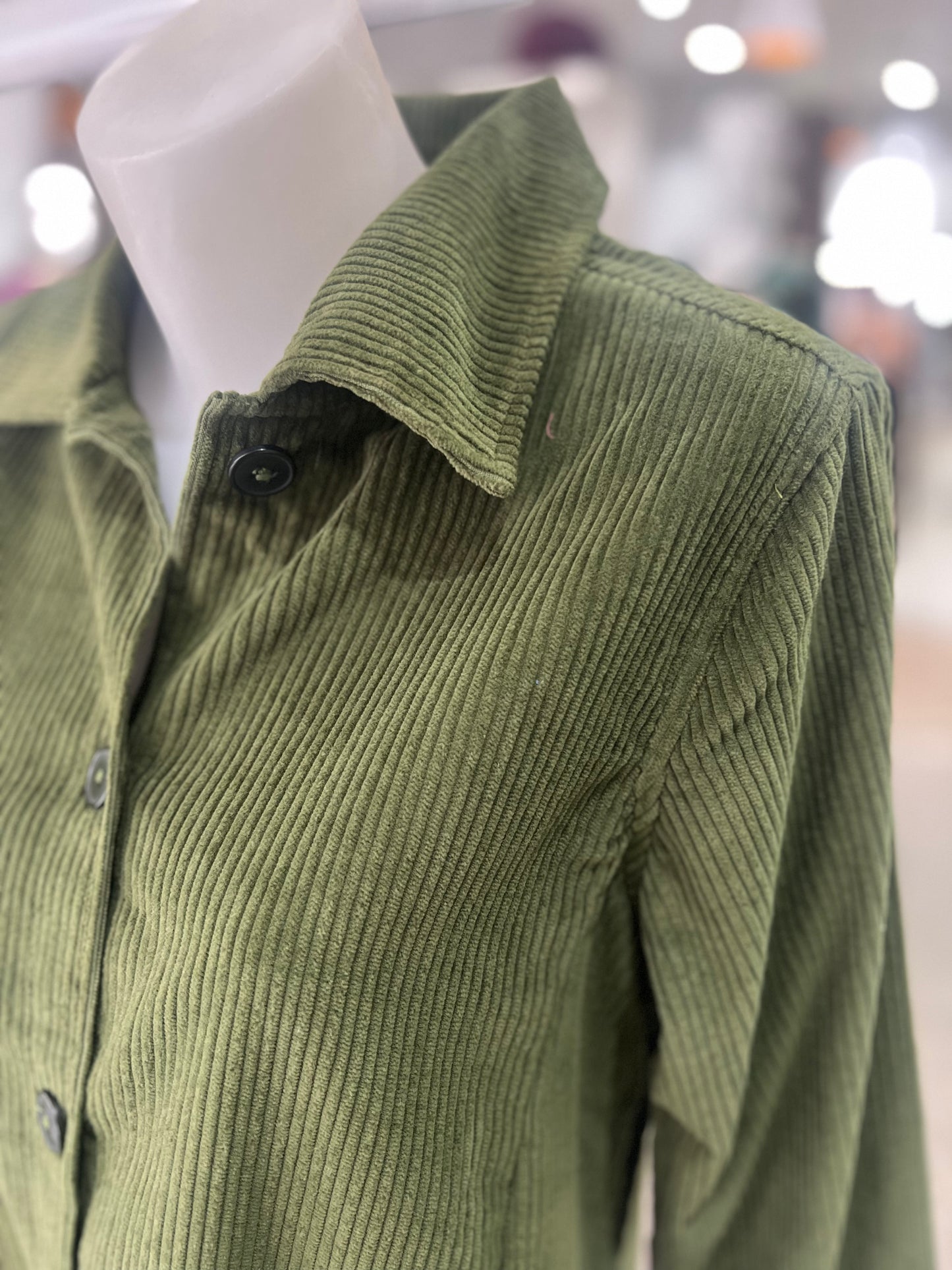 Orientique Olive Cord Jacket