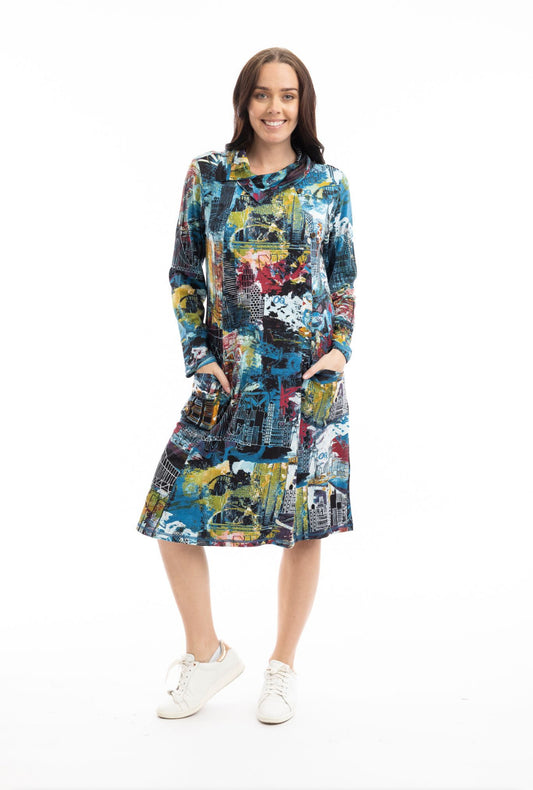 Orientique New York New York Princess Panel Dress