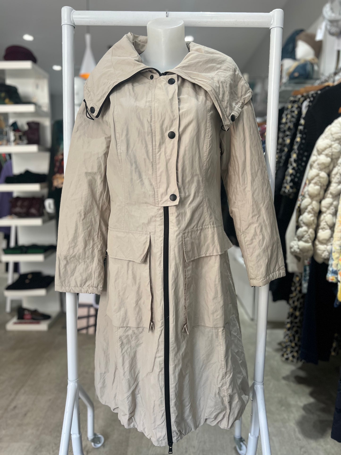 Amber & Moon Almond Coat