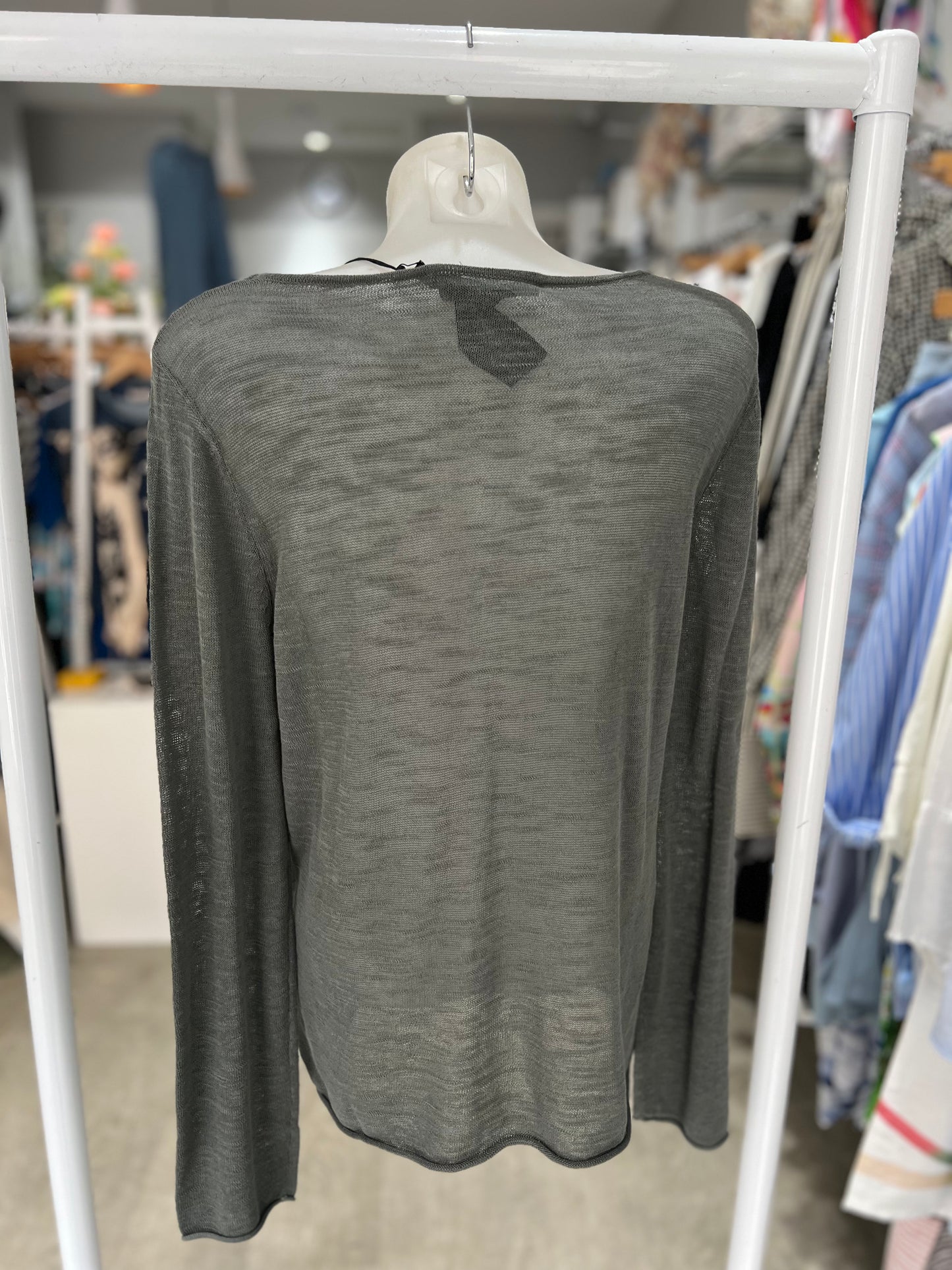 Amber & Moon Grey Pullover
