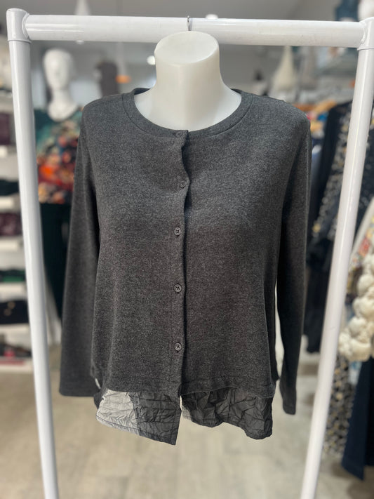 Mama B Toro Cardigan - Anthracite