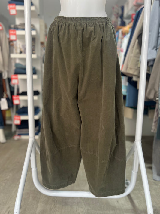 Cut Loose Mini Cord Lantern Trousers