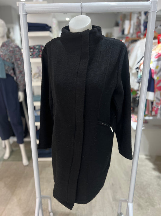 See Saw Boiled Wool Zip Coat