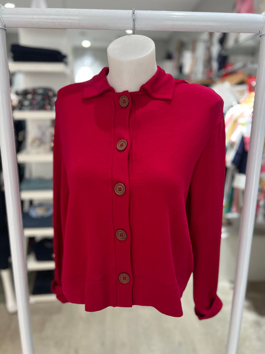 By Basics Merino Boxy Cardigan