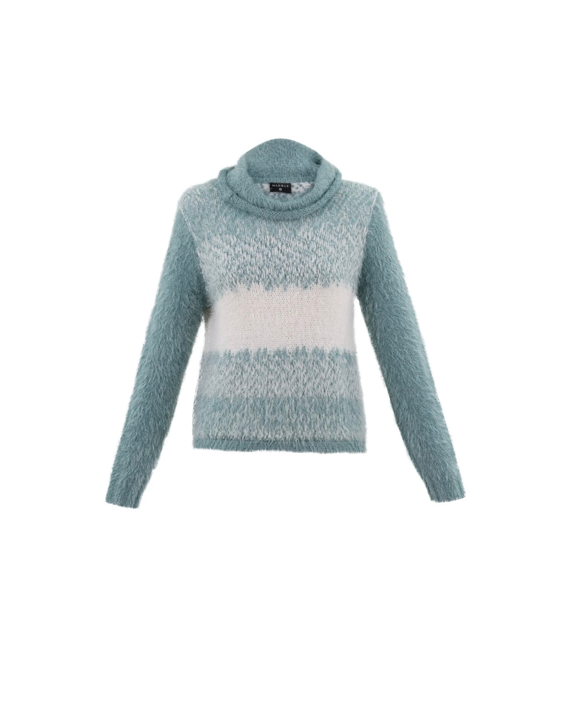 Marble Fuzzy Knit Sweater