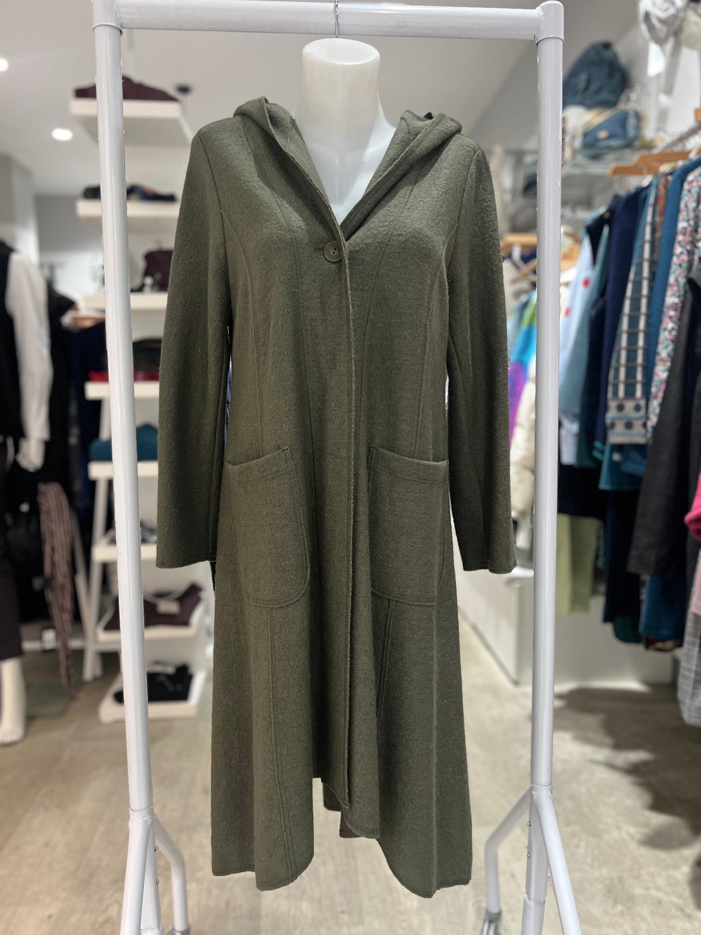 NOEN Olive Green Coat