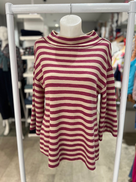 By Basics Merino Stripe Jumper