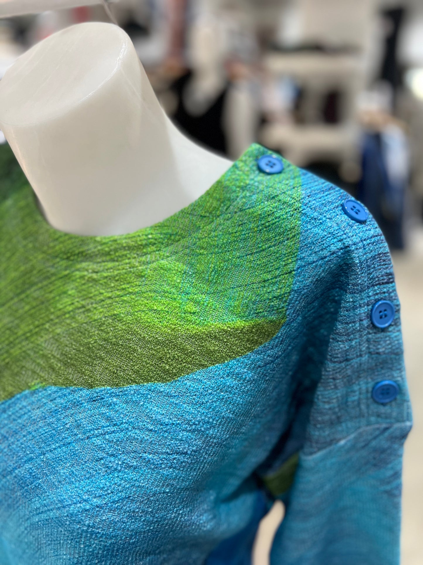 Claire Desjardins Button Top