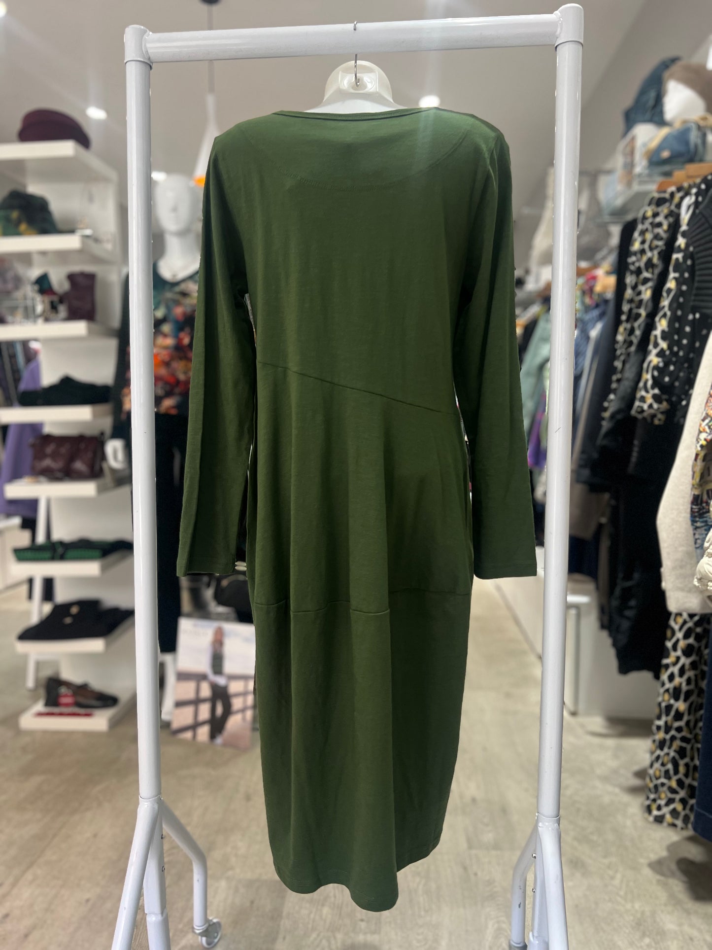 Orientique Olive Bubble Dress