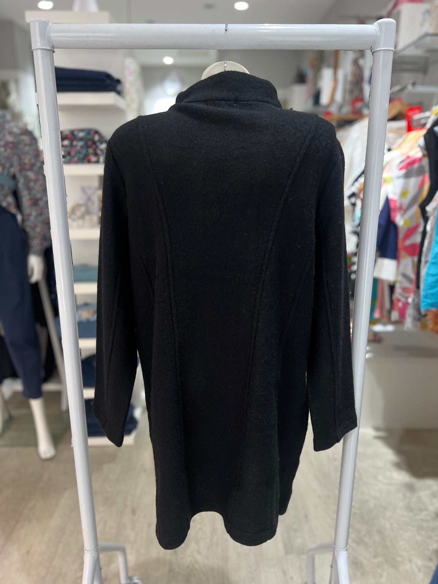 See Saw Boiled Wool Zip Coat