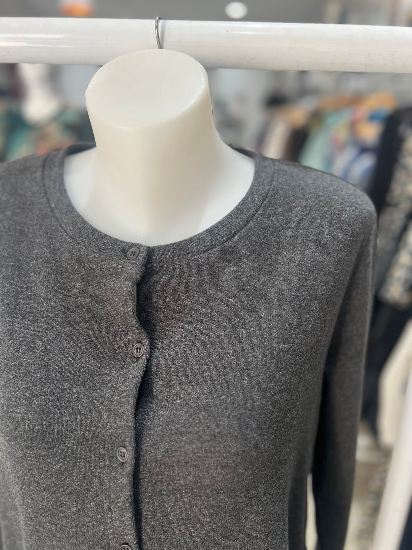 Mama B Toro Cardigan - Anthracite