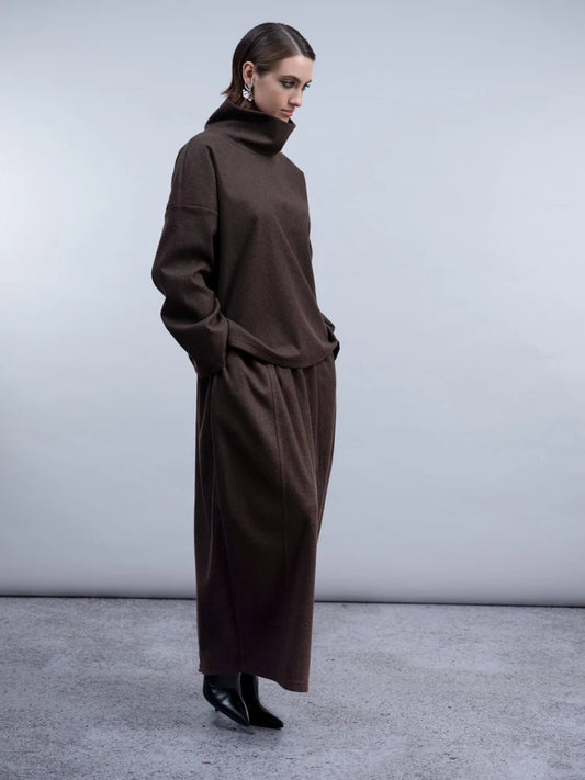 Haako Funnel Neck Top