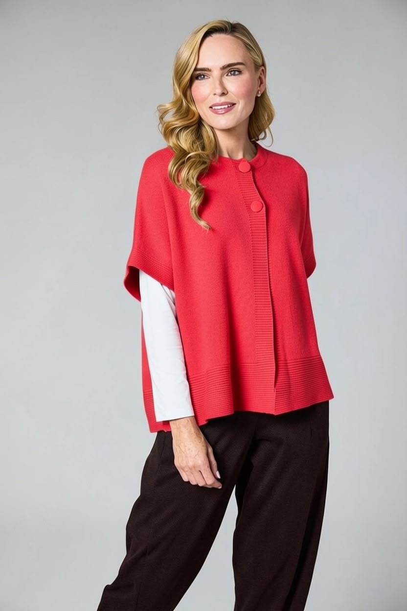 Deck by Decollage Sleeveless Cardigan