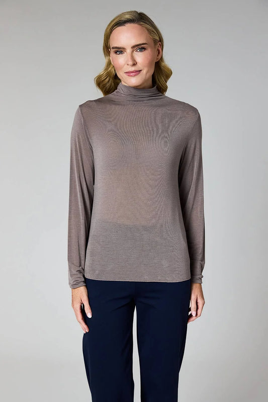 Deck by Decollage Mock Neck Top