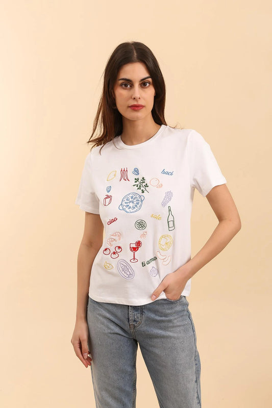 Daphnea Italian Cuisine Tee