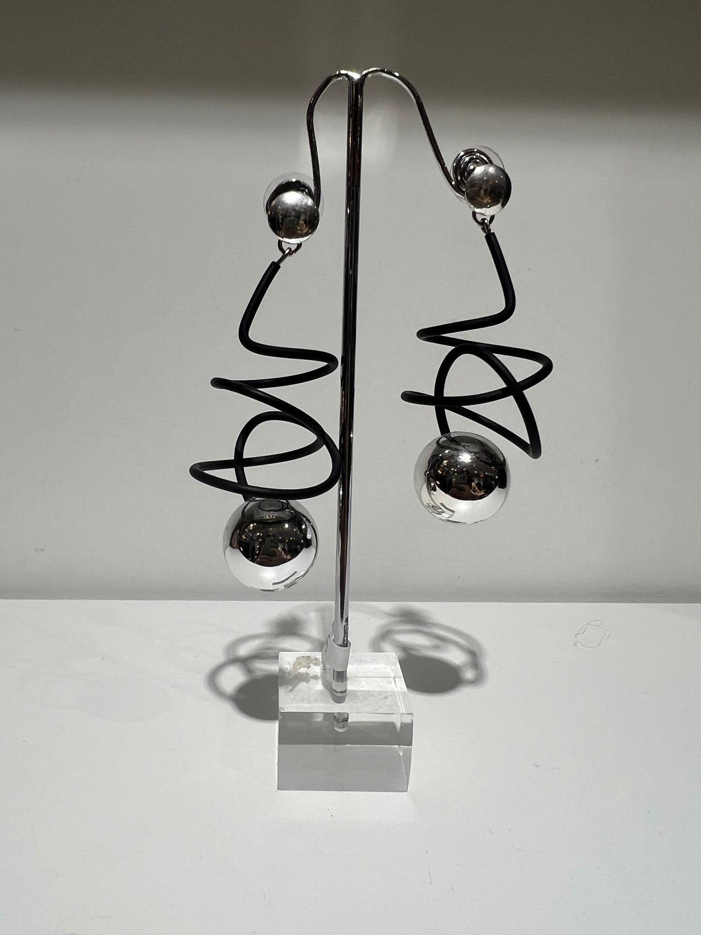 Samuel Coraux Silver Statement Earrings