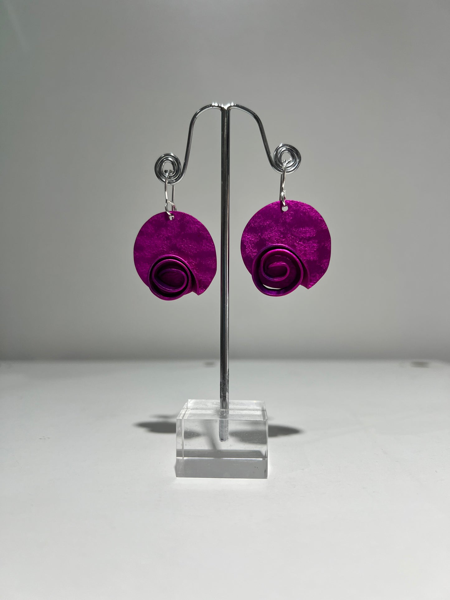 Oana Millet Floral Disc Earrings