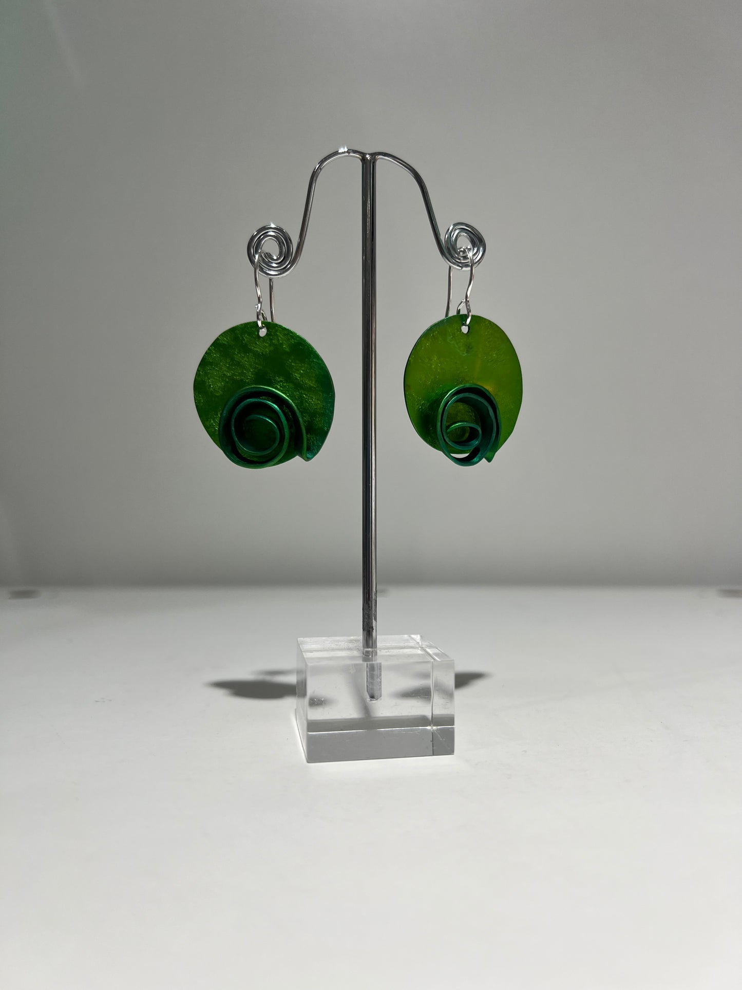 Oana Millet Floral Disc Earrings