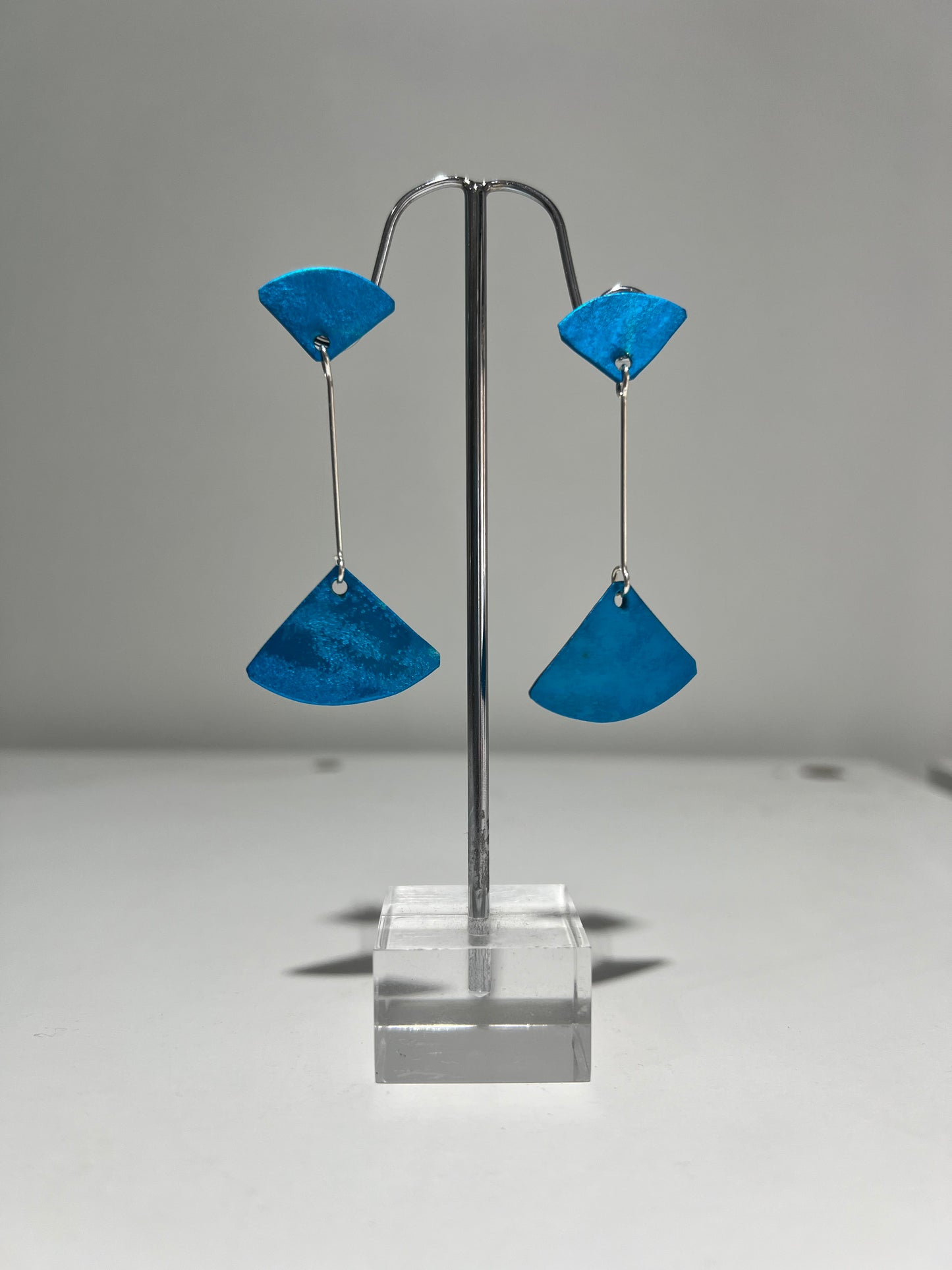 Oana Millet Long Disc Earrings