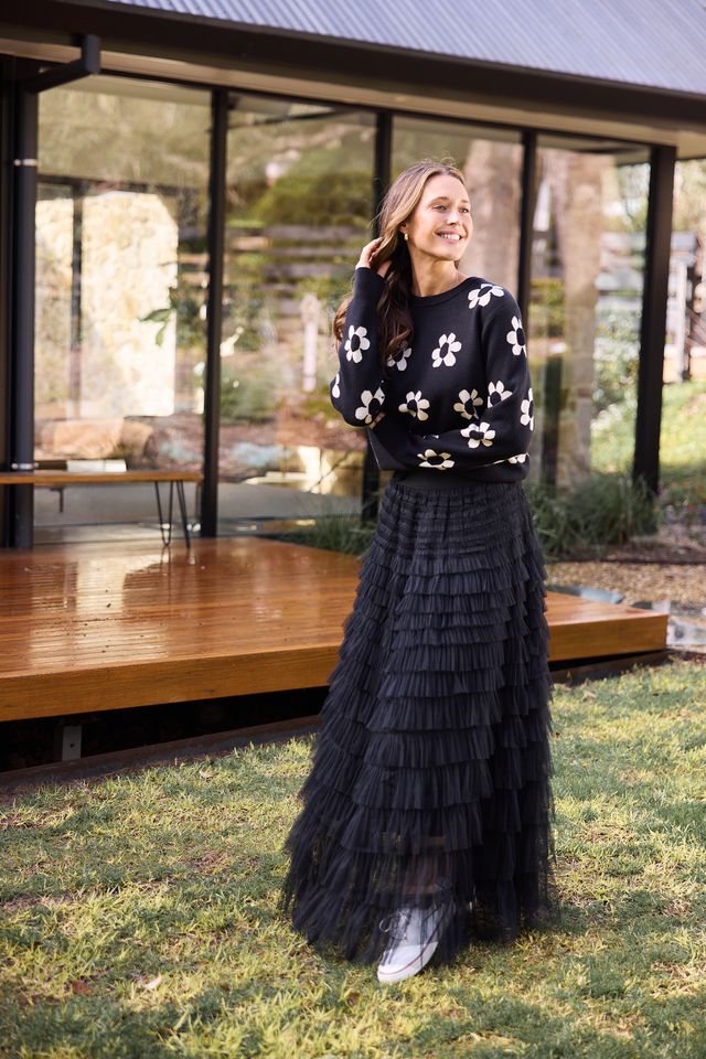 Brave + True Flower Knit