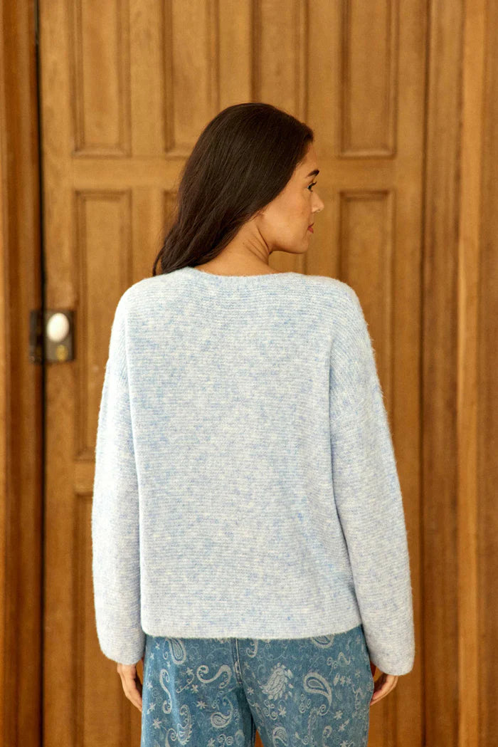 La Petite Etoile Madeline Sky Blue Jumper
