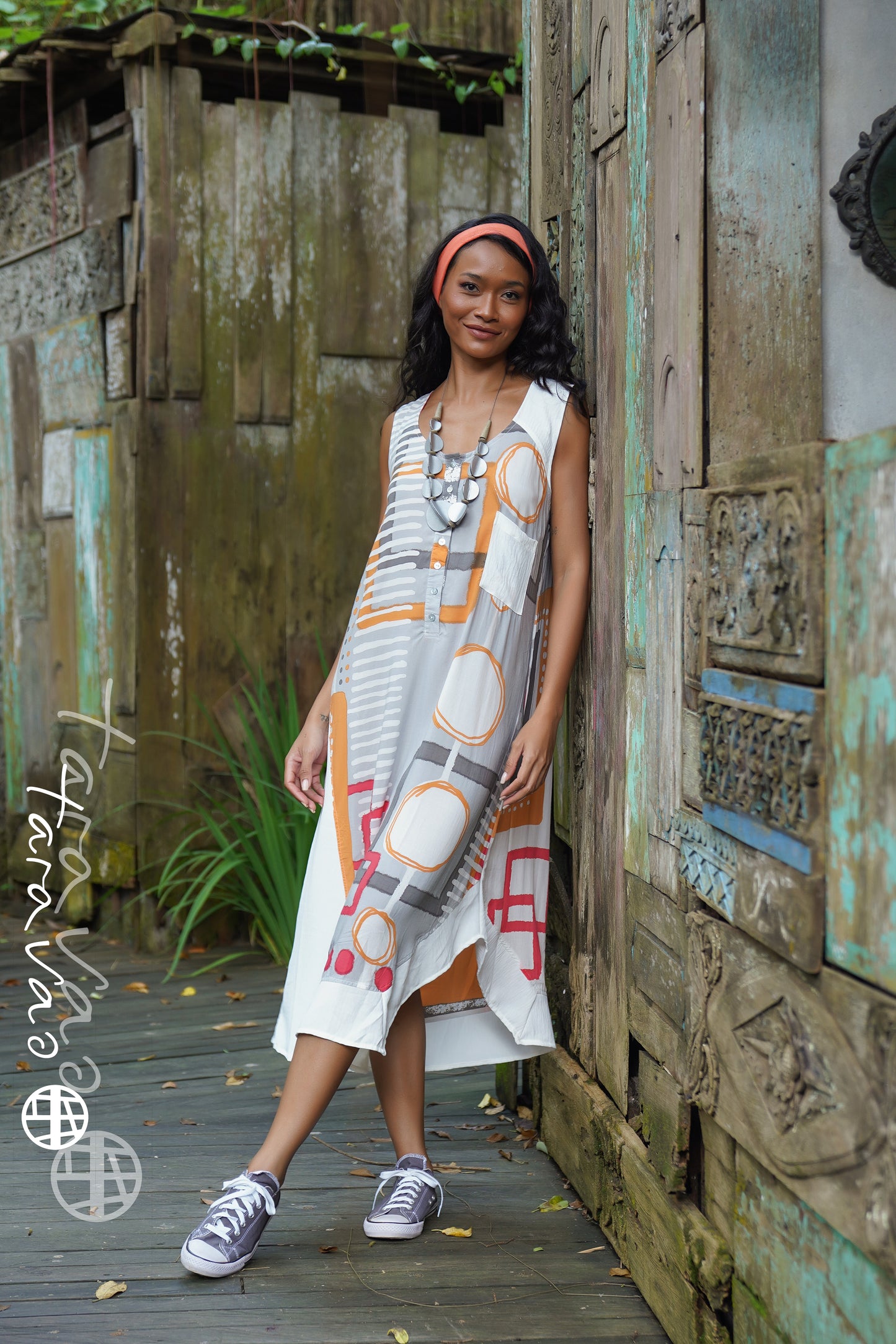Tara Vao Malika Sleeveless Dress