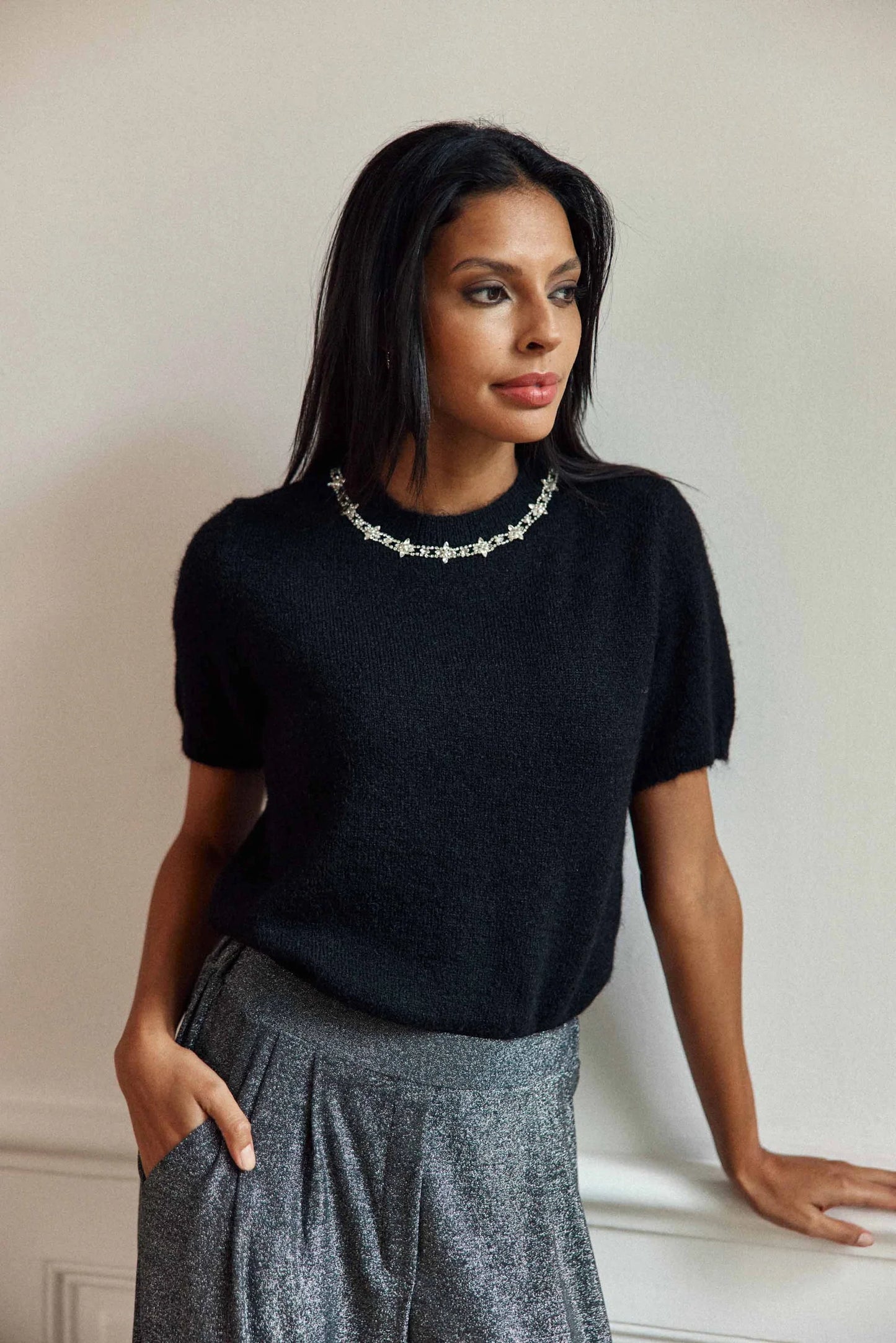 La Petite Etoile Matis Rhinestone Jumper