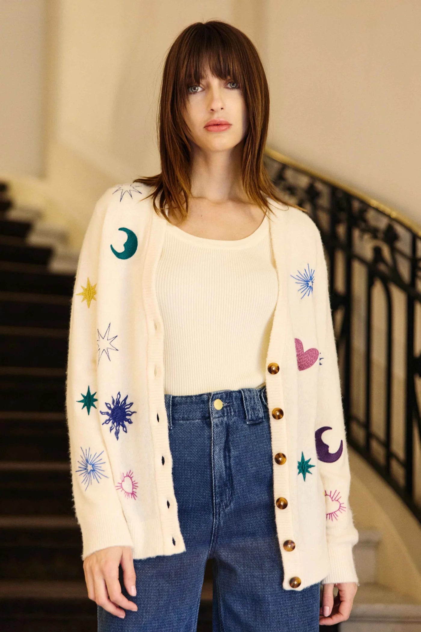 La Petite Etoile Moka Cardigan