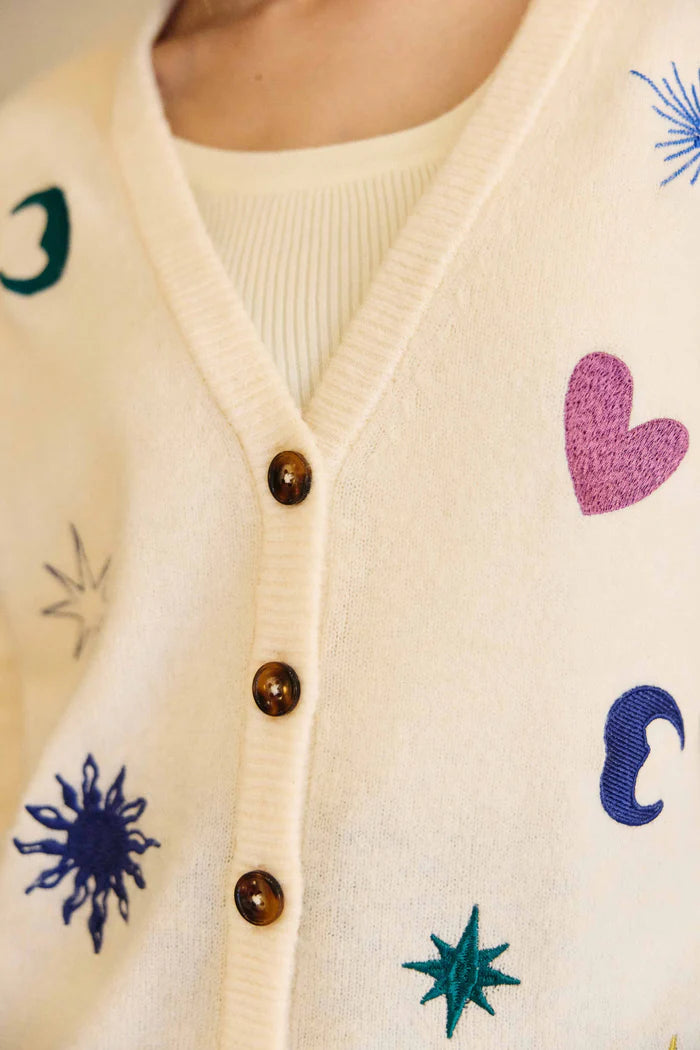 La Petite Etoile Moka Cardigan