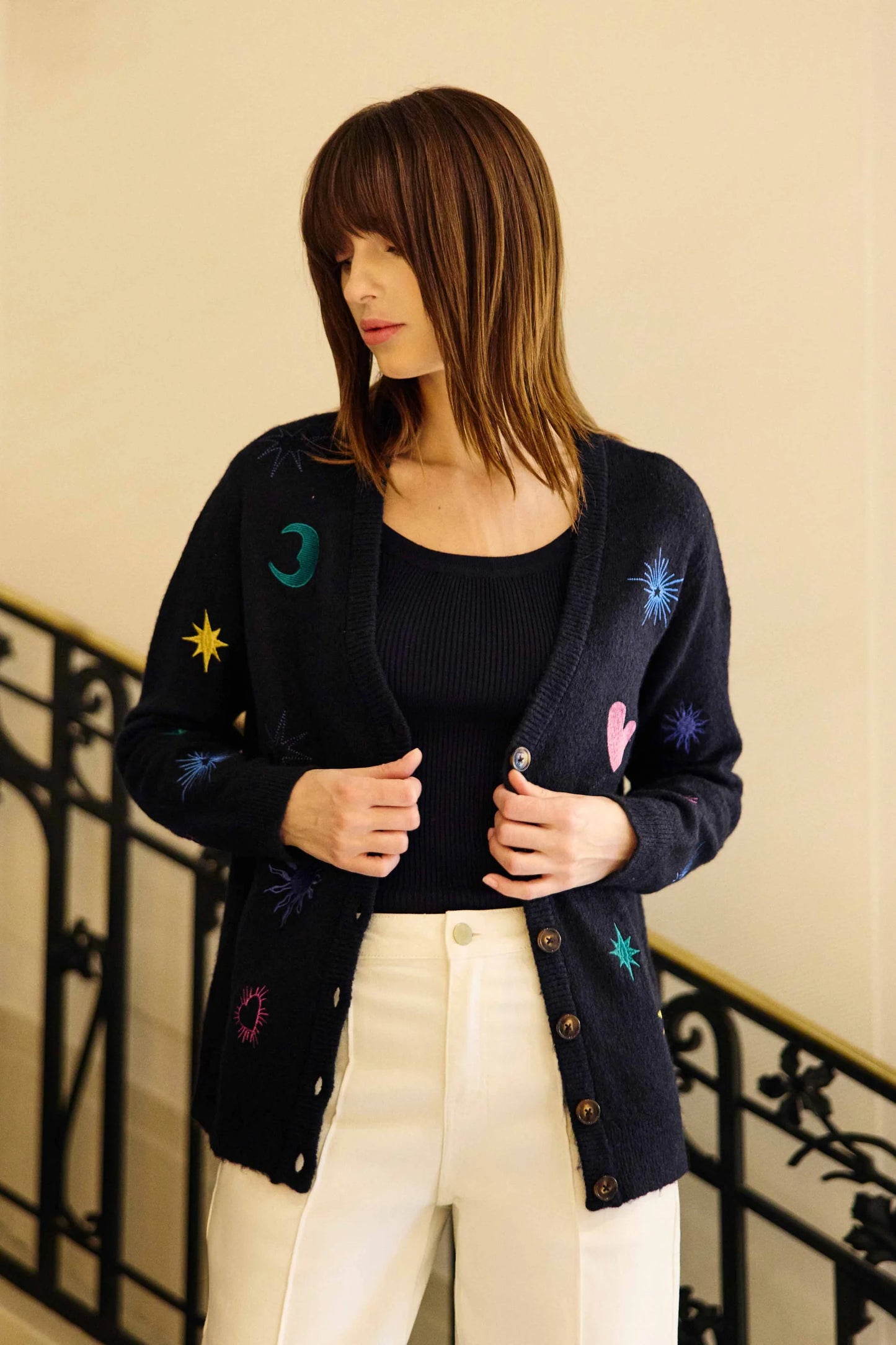 La Petite Etoile Moka Cardigan