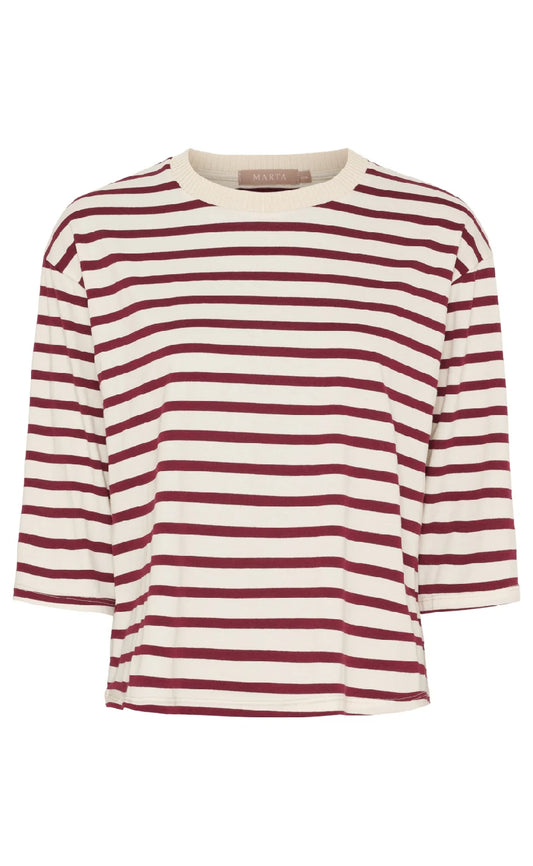 Marta du Chateau Brooklyn Stripe Top
