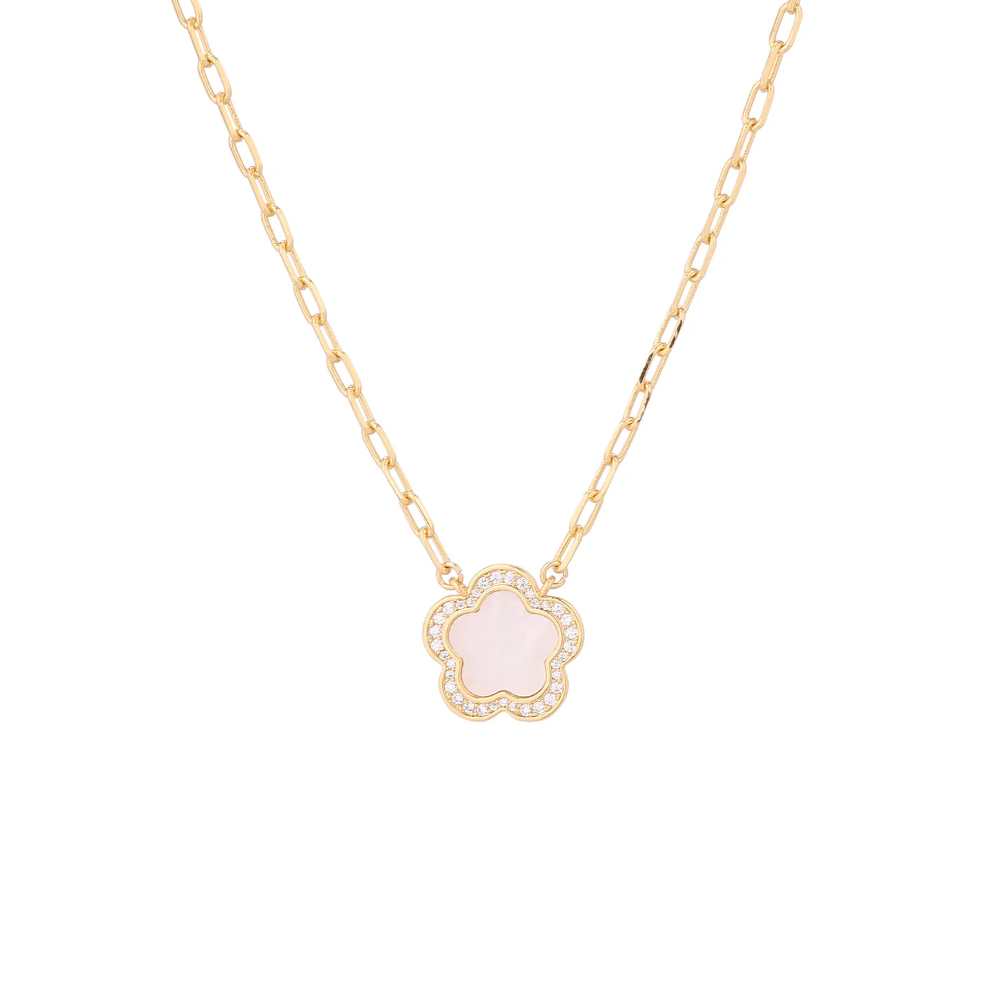 Park Lane Accessories Gold Plated Necklace with Cubic Zirconia