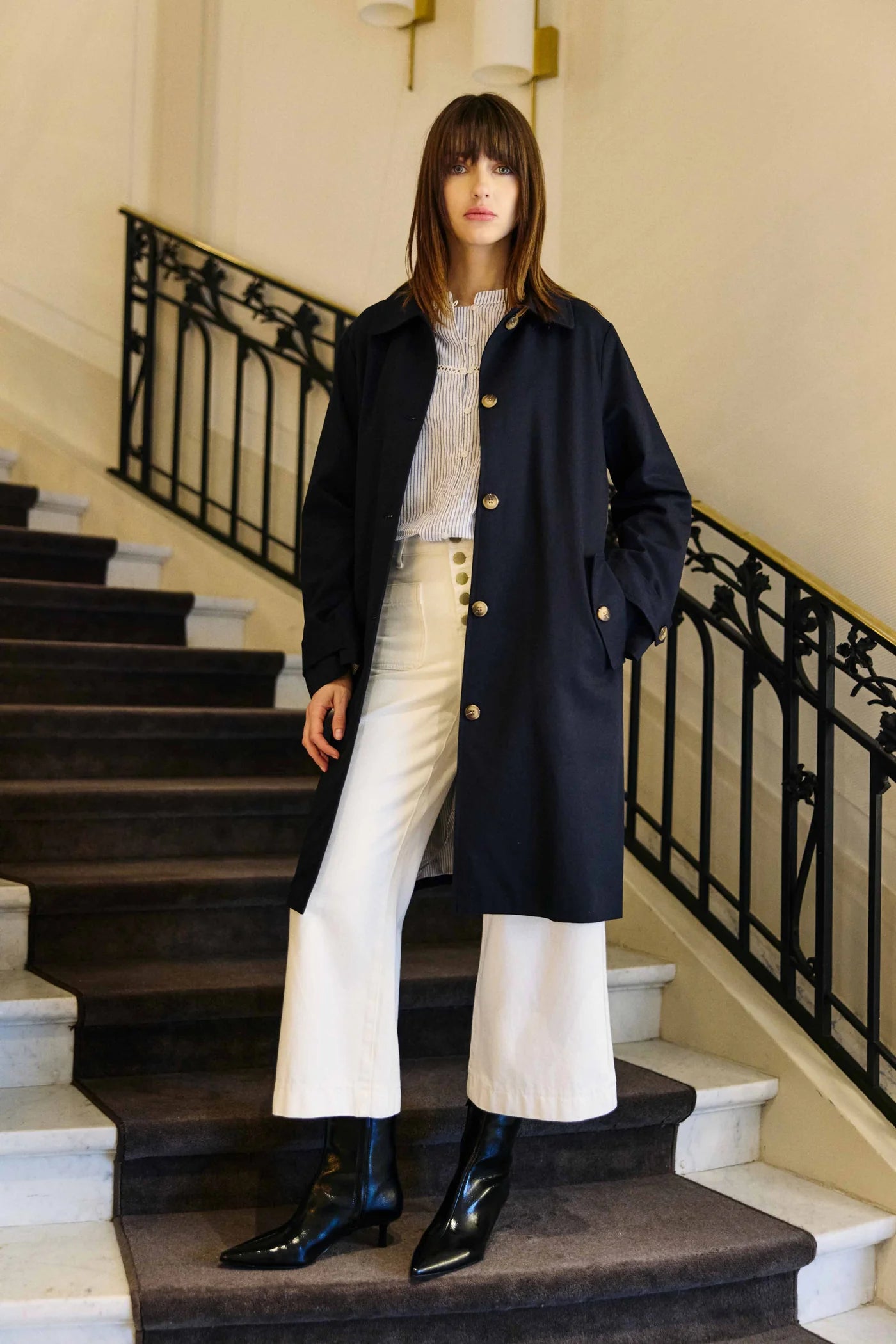 La Petite Etoile Nevin Trench Coat