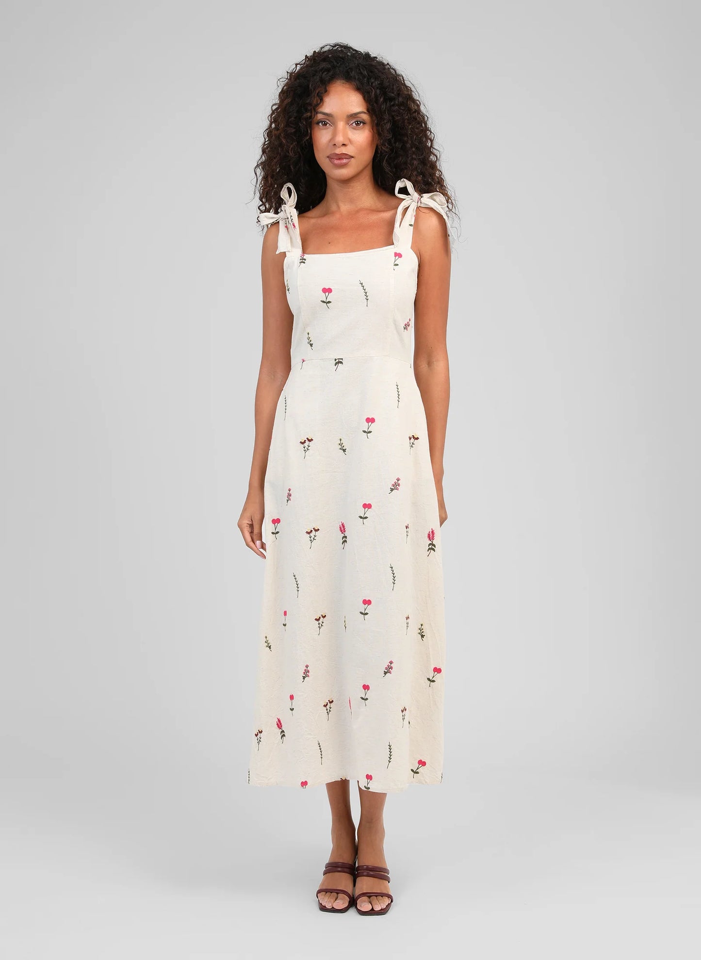 An'ge Omaggy Floral Dress