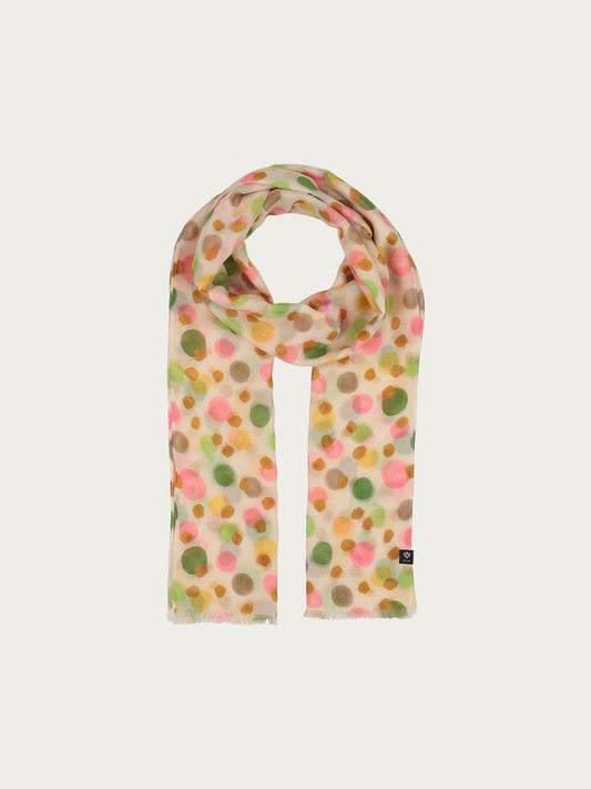 Fraas Lightweight Scarf with Dot Design