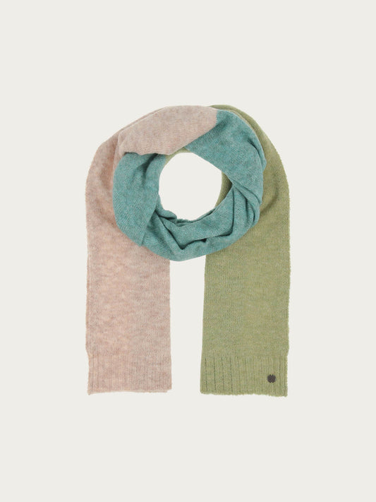 Fraas Knitted Scarf with Block Stripes