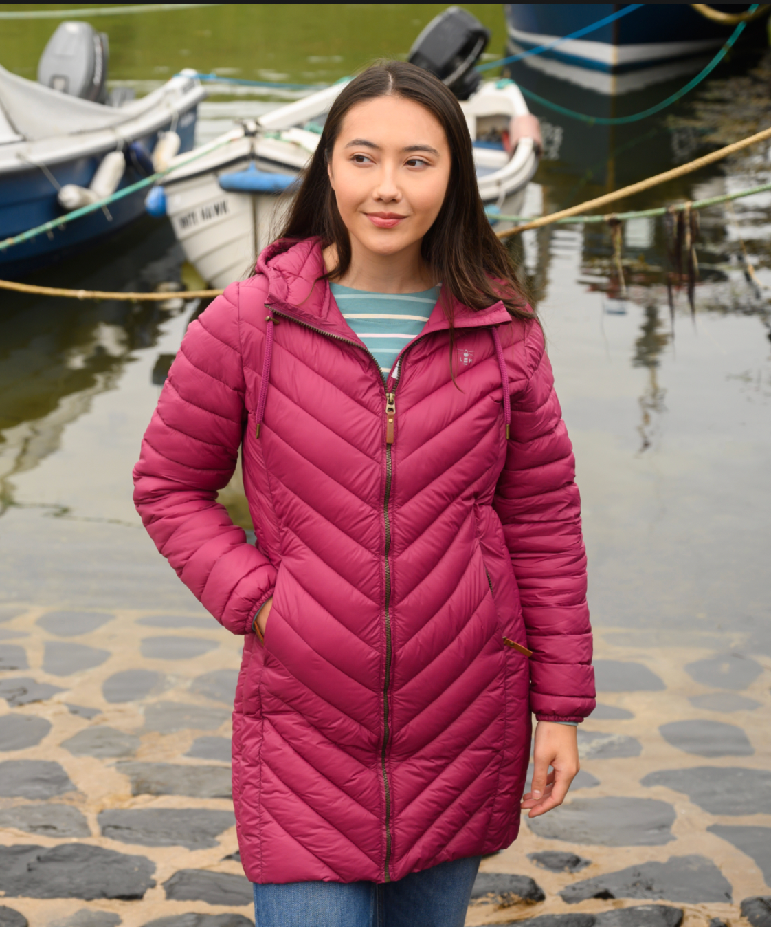 Lighthouse Laurel Coat
