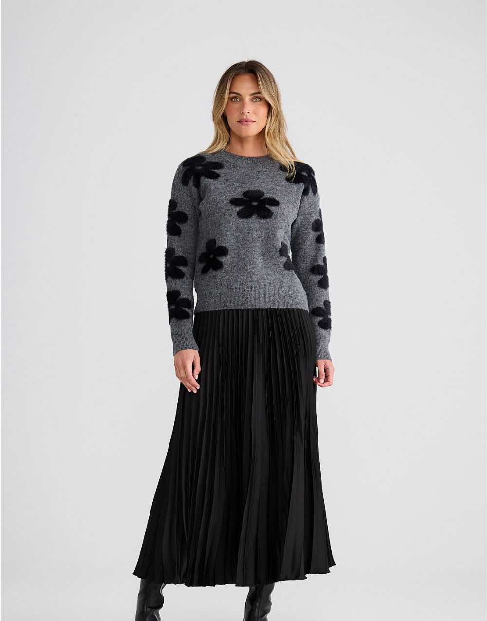 Brave + True Cosmos Floral Jumper