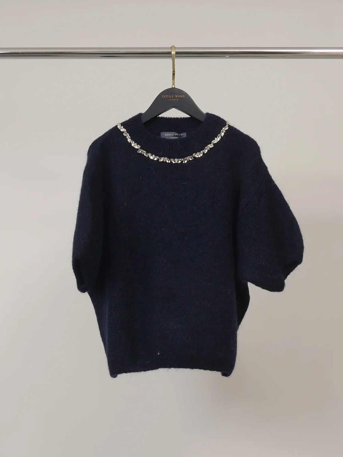 Cecile Wang Rhinestone Jumper