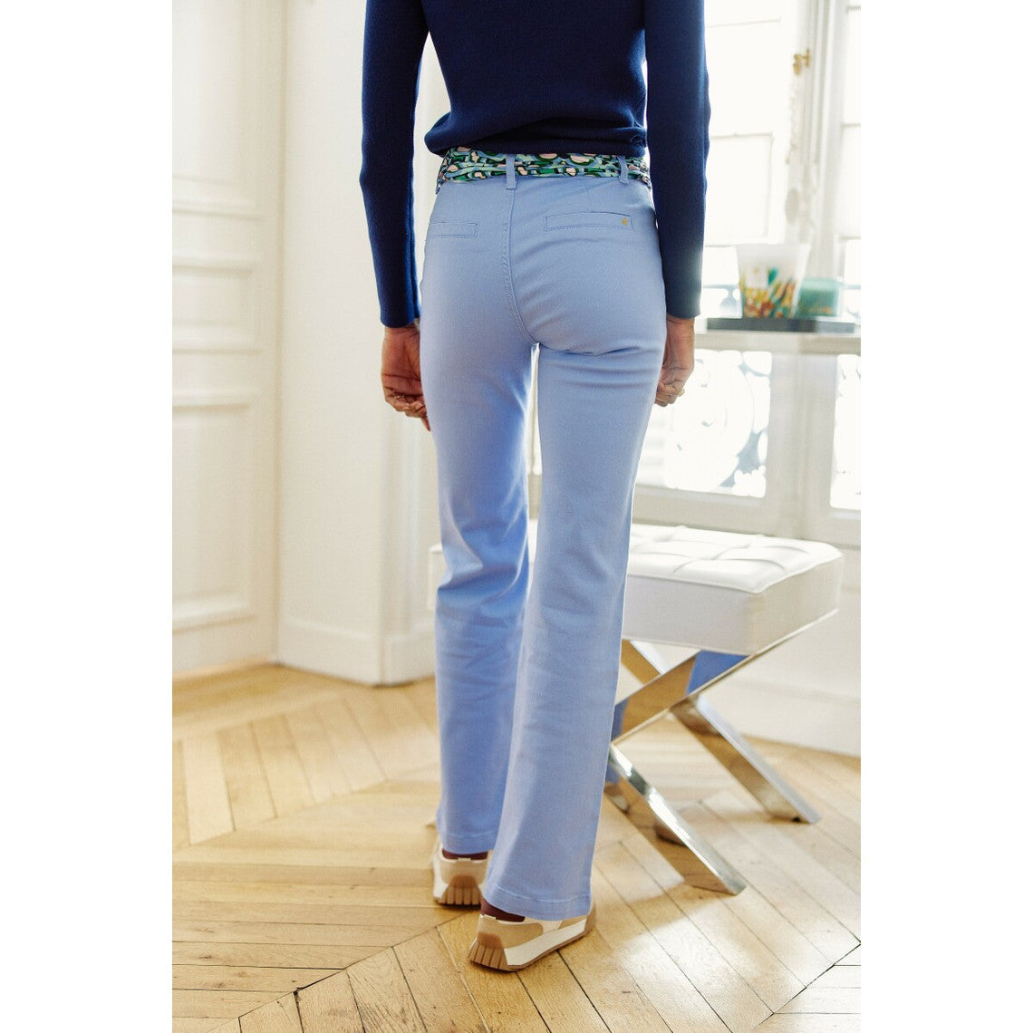 La Petite Etoile Sonny T Trousers - Bleu Ciel